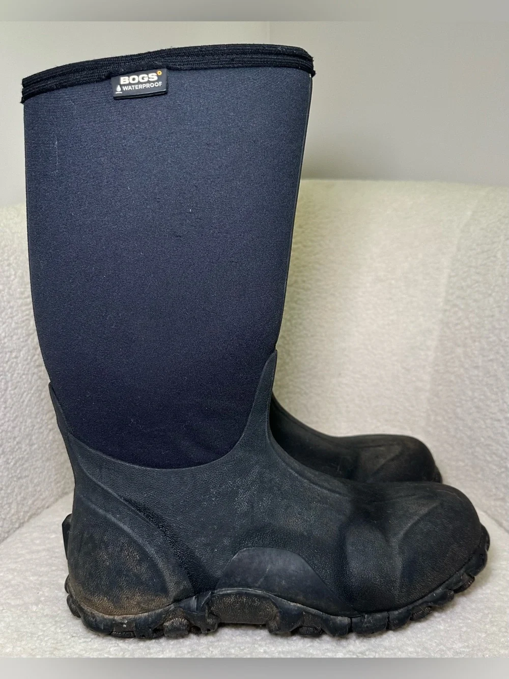 BOGS Boots Classic Black High Waterproof Insulated Outdoor Muck Swamp Farm 9